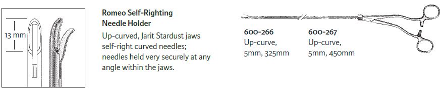 Romeo Self-Righting Needle Holder 1